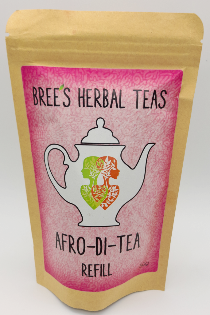 Female balancing tea
