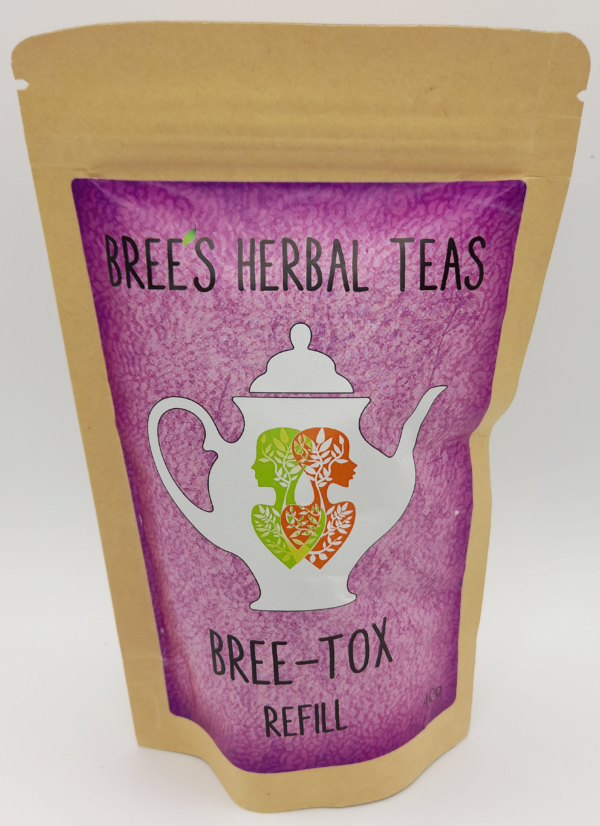 Detox herbal tea in a pack