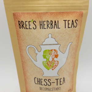 herbal respiratory relief tea in a pack