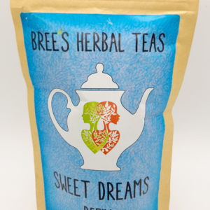 Herbal tea for a good night's sleep in a blue pack