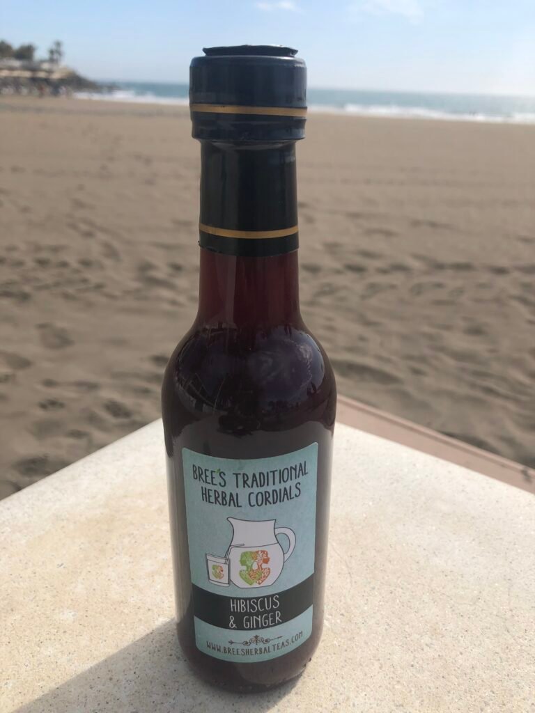 Hibiscus & Ginger Cordial